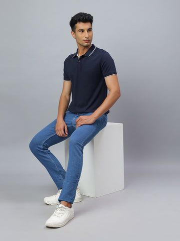 Navy Core Polo