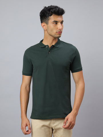 Forest Green Core Polo
