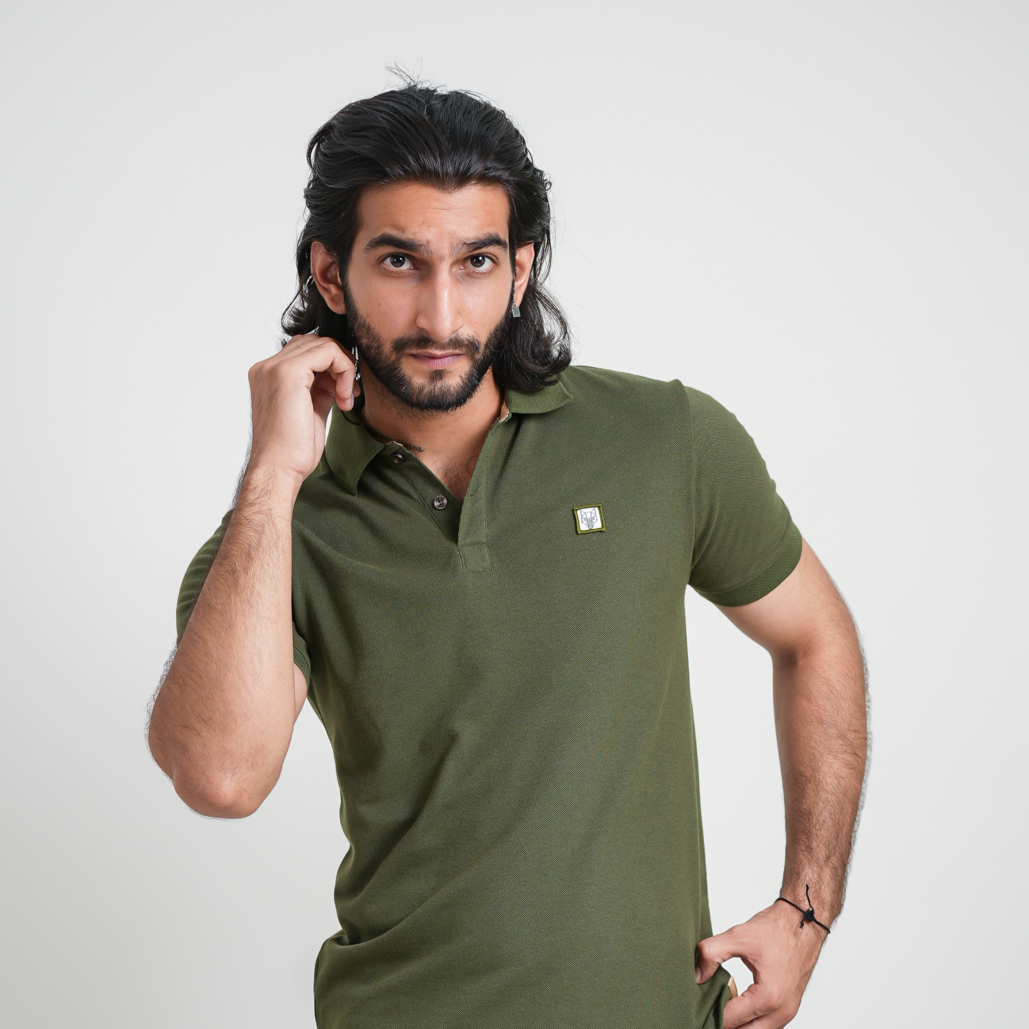 moss polo shirt Olive Moss Classic Polo