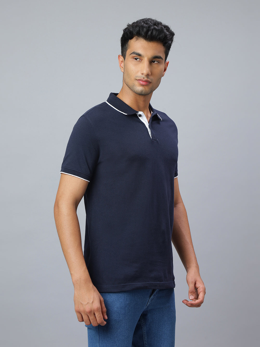 Navy Core Polo