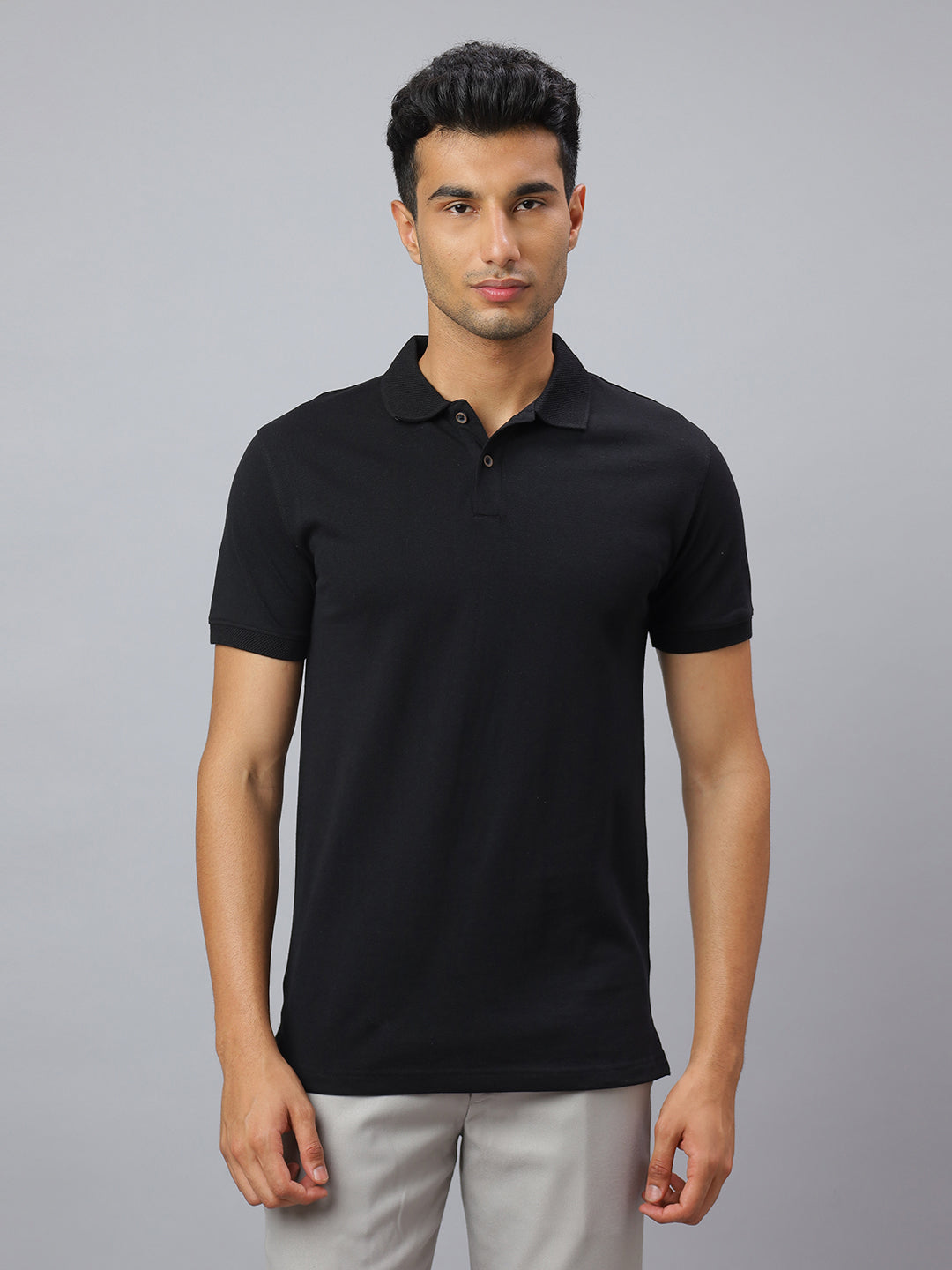 Classic Black Core Polo