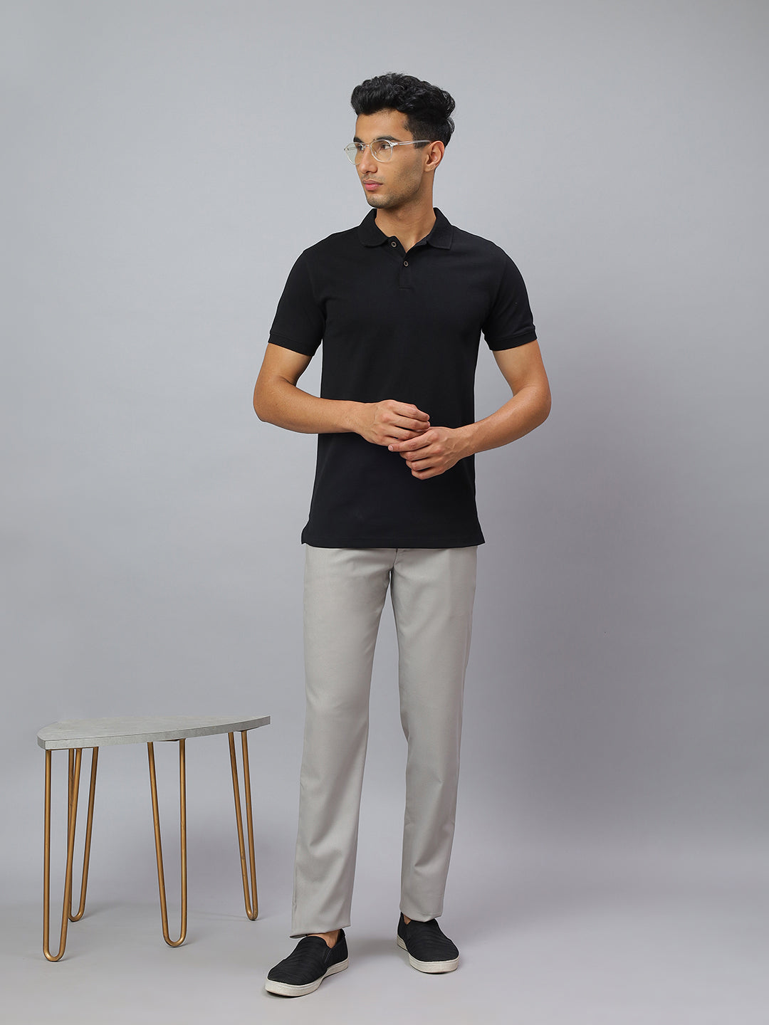 Classic Black Core Polo