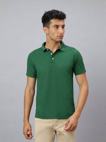 Bottle Green Mars Polo