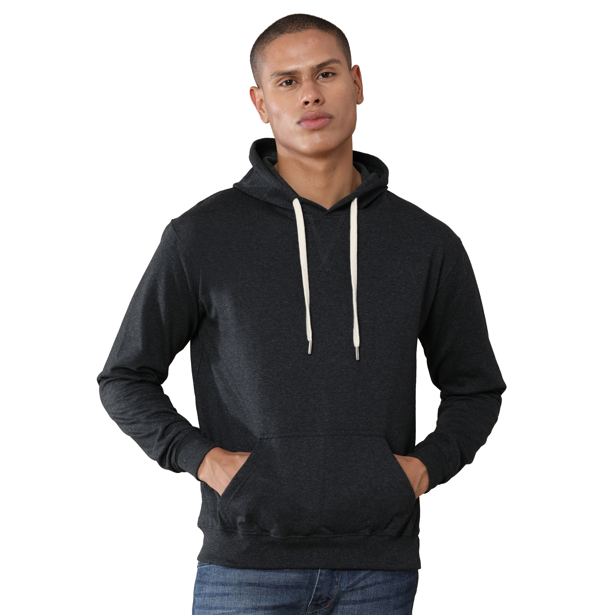 Charcoal Mel Sustainable Hoodie